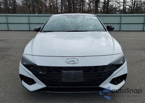 2023 Hyundai Elantra N Line from USA, damaged, VIN KMHLR4AF2PU400167